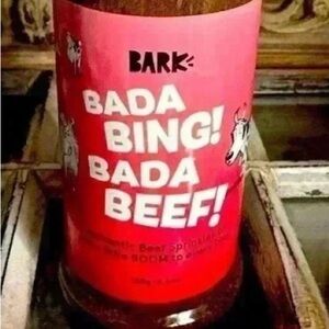 Bark Barkbox Bada Bing Bada Beef! Beef Sprinkles Topping Dog Food Topper 4.6 OZ